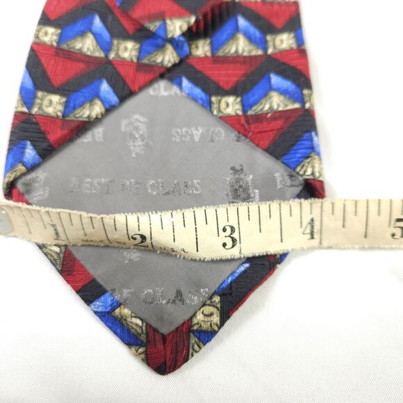 2 Robert Talbott Best of Class & Studio Geometric Silk Ties Made in the USA - Picture 6 of 7